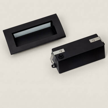 Afbeelding van Wandlamp Outdoor Inbouw LED 4W Rechthoek Edulis