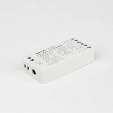 Contrôleur Ruban LED Monochrome/CCT/RGB/RGBW/RGB+CCT 12-24V MiBoxer SR5L Low Power Consumption Compatible avec Télécommande RF