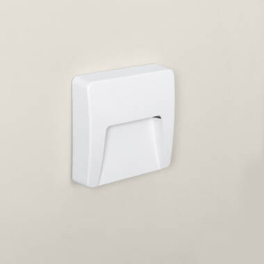 Wandlamp Outdoor Opbouw  LED 3W Vierkant Nilsa