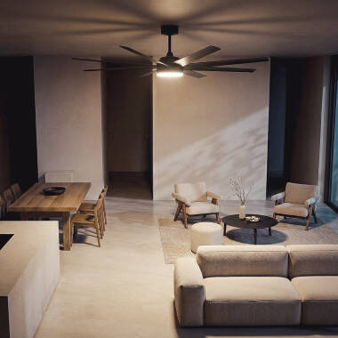 Immagine di Ventilatore da Soffitto con Luce Silenzioso DC Hidra XXL