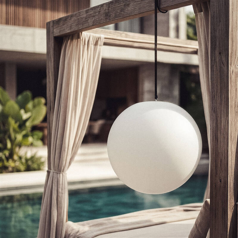  Lampada a Sospensione Decorativa Sferica a LED RGB+CCT Evan Orb