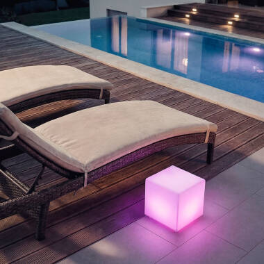 Immagine di Cubo LED RGBW Ricaricabile Evan Cube