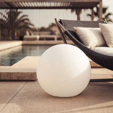 Lámpara Esférica Decorativa Bola de Luz Led Evan Orb