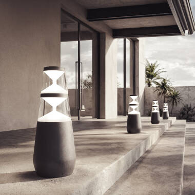 8W Double-Danko Outdoor LED Bollard 38cm