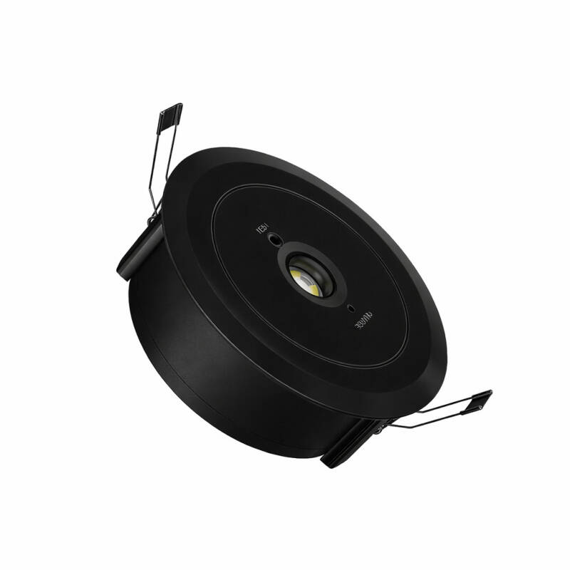 Bild von LED Notleuchte Einbau 120lm Schnitt Ø136 mm 3 Stunden Betriebsdauer