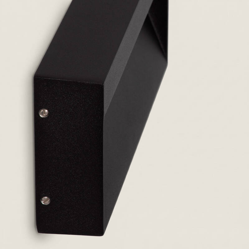 Image of Columbia 6W Outdoor Aluminium Surface Mounted LED Wall Light Black