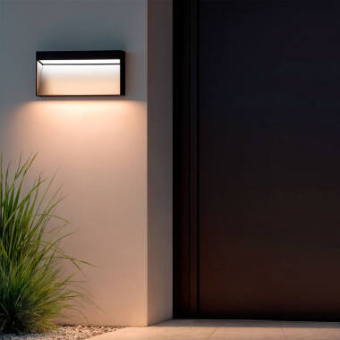 Image of Columbia 6W Outdoor Surface Mounted LED Wall Light Black