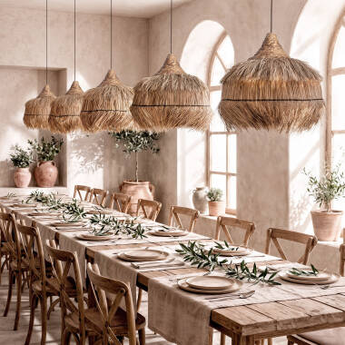 Obrázek Ratanové Závěsné Svítidlo Liana ILUZZIA