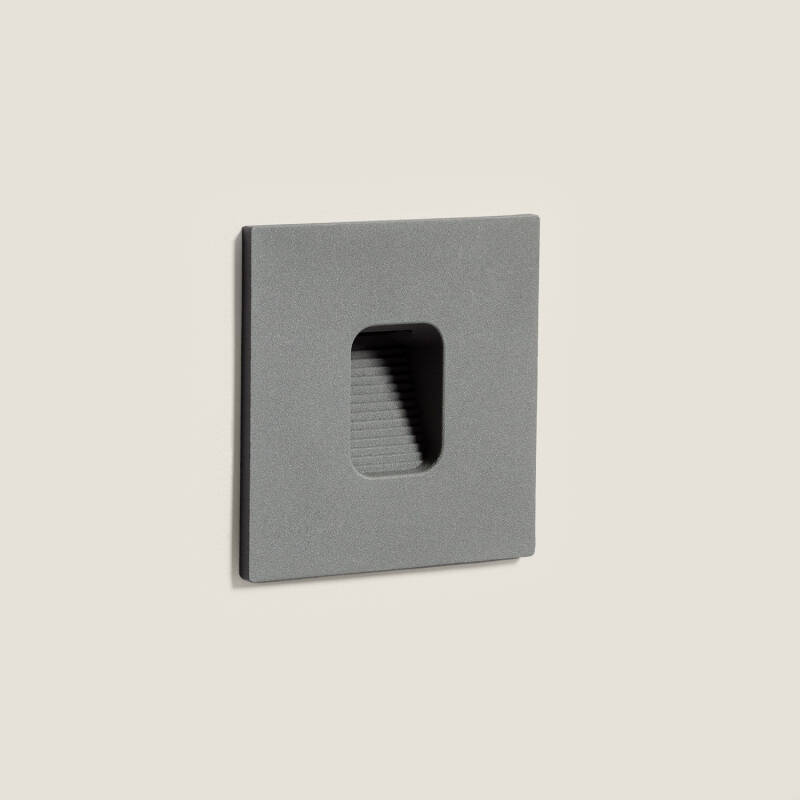 Image of Olite 2W Square Recessed LED Wall Light