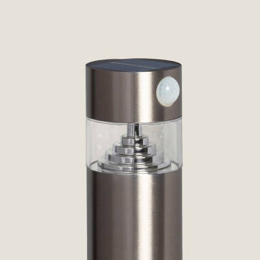 Bild von LED-Bodenstehleuchte Aussen 1.5W 50cm mit Bewegungsmelder Inti Inox