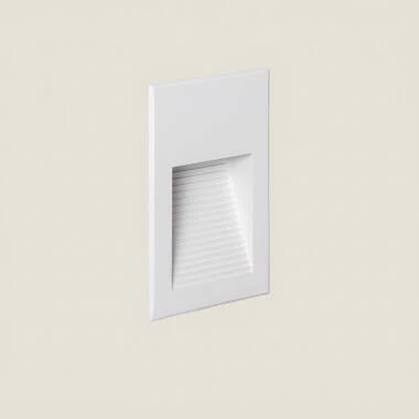 Segnapasso da esterno LED da 5 W, da incasso a parete, in alluminio, Olite