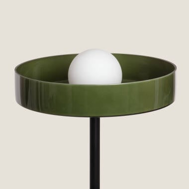 Afbeelding van Staande lamp Elva Metaal en Glas