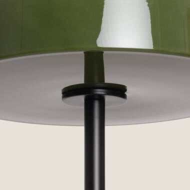 Afbeelding van Staande lamp Elva Metaal en Glas