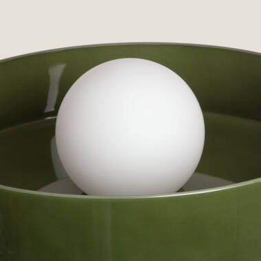 Afbeelding van Staande lamp Elva Metaal en Glas