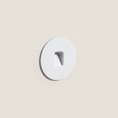 Balise Extérieure LED 2W Encastrable Murale Ronde Olite