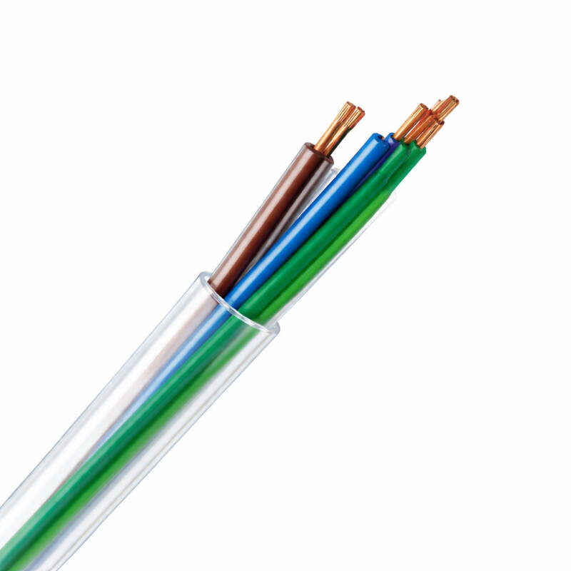 Image de Câble Électrique Gaine 3 Conducteurs H03VV-F3 Luxor