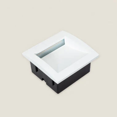 Bild von LED Wandeinbauleuchte Außen 4W Quadratisch Aluminium Weiß Natt