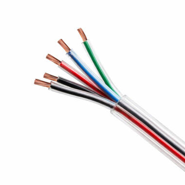 Câble Électrique Gaine 5 Conducteurs H03VV-F3 Luxor