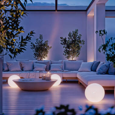 Kula LED Solarna 25cm