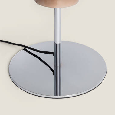 Afbeelding van Tafellamp van Metaal en Glas Nova