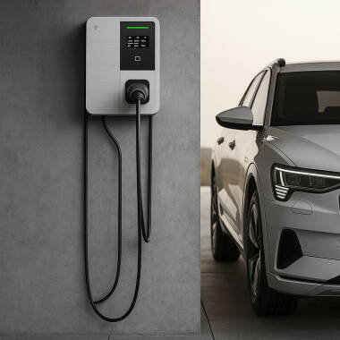 Nabíječka pro Elektromobil SMART Wifi RFID s Vyvažovačem Výkonu 5m
