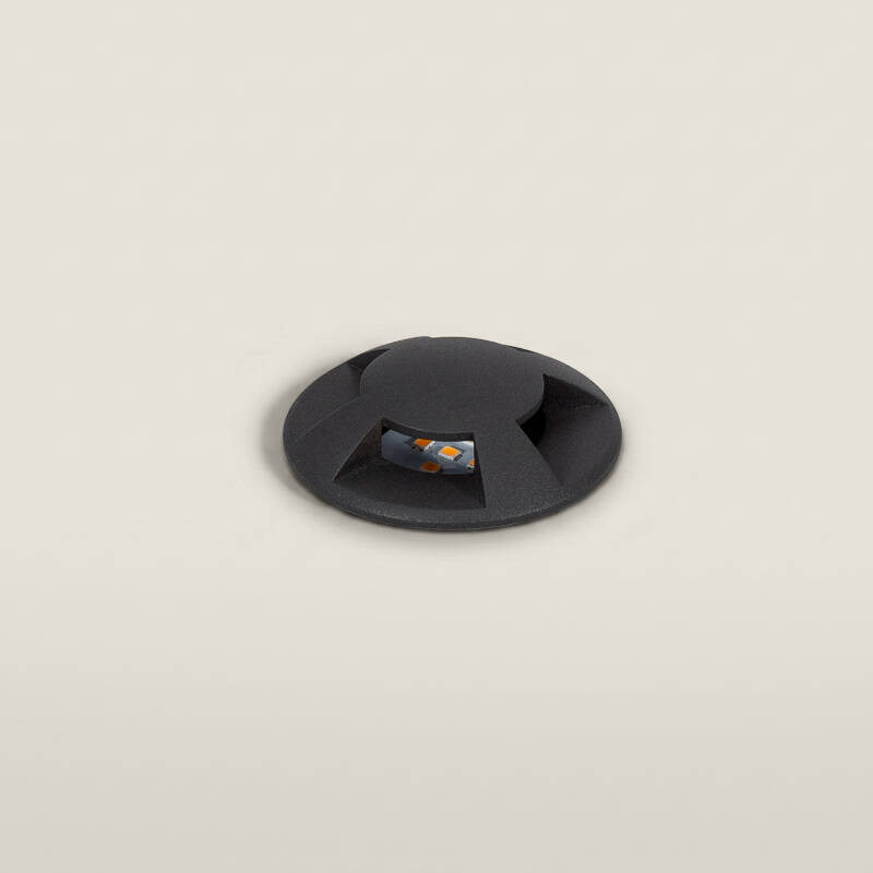 Image of 24V DC Loto 4L Outdoor Recessed Ground Spotlight in Black