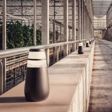 Dareh 9W Outdoor LED Bollard 30cm