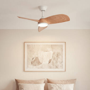 Bild von Deckenventilator mit Licht, geräuscharm, DC Poros Evo