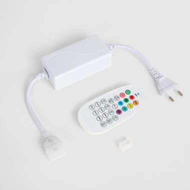 Contrôleur pour Ruban LED Néon Dimmable 220V RGB SFLEX8 avec Contrôleur RF