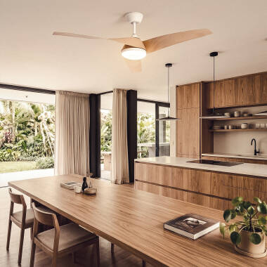 Bild von Leiser DC-Deckenventilator mit Licht von Eubea