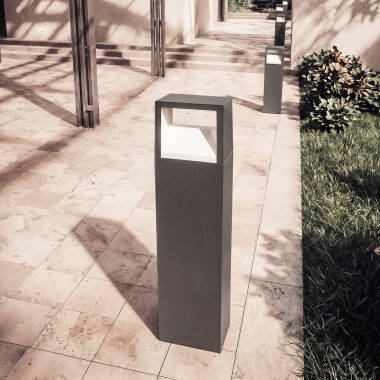 Sheffield 9W Outdoor Aluminium LED Bollard 50cm