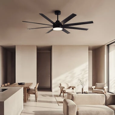 Ventilateur de Plafond avec Éclairage Silencieux DC Hidra XXL
