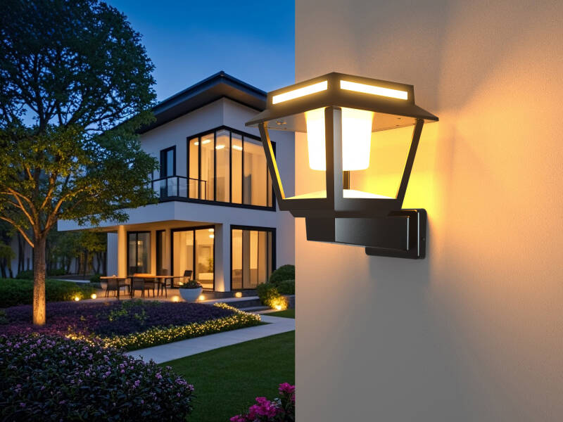 Afbeelding van Wandlamp Solar LED 15W Tower 100LM/W met Bewegingssensor
