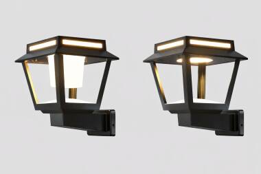Applique Murale Solaire LED 15W Tower 100 lm/W avec Détecteur de Mouvement