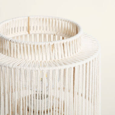 Image of Alma Cotton Rope Table Lamp 