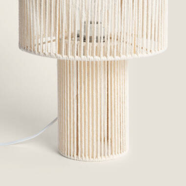 Image of Alma Cotton Rope Table Lamp 