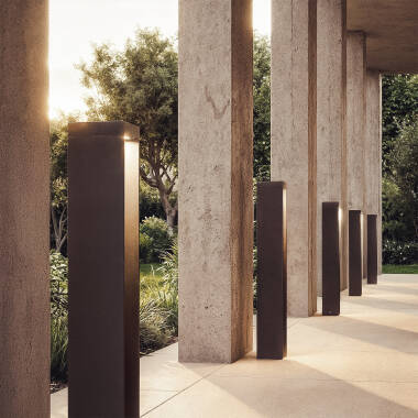 Afbeelding van Baken Outdoor LED 65 cm 8W Aluminium Renald  Zwart