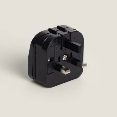 Plug Adapter Type C Flat Head with Straight Cable to Plug Type G (UK)
