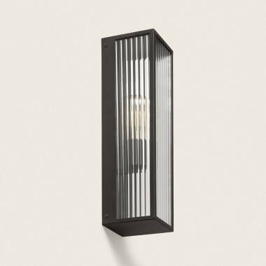 Wandlamp Outdoor van Metaal en Glas Taiga