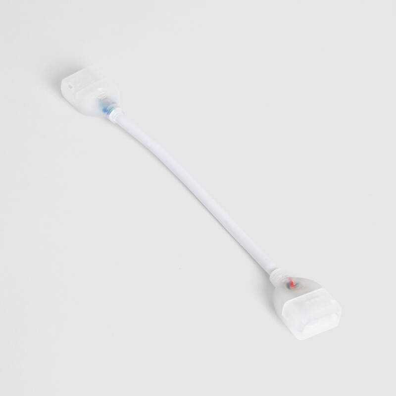 Afbeelding van Dubbele connector met kabel voor dimbare neon LED-strip 220V RGB SFLEX8