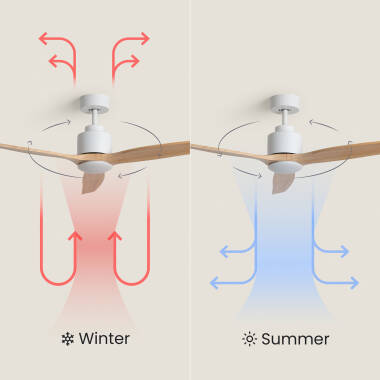 Bild von Deckenventilator mit Licht Leise DC Merion