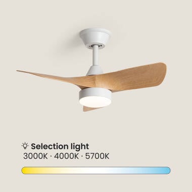 Bild von Deckenventilator mit Licht Leise DC Ventos