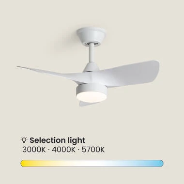 Afbeelding van Stille DC-plafondventilator met verlichting Ventos