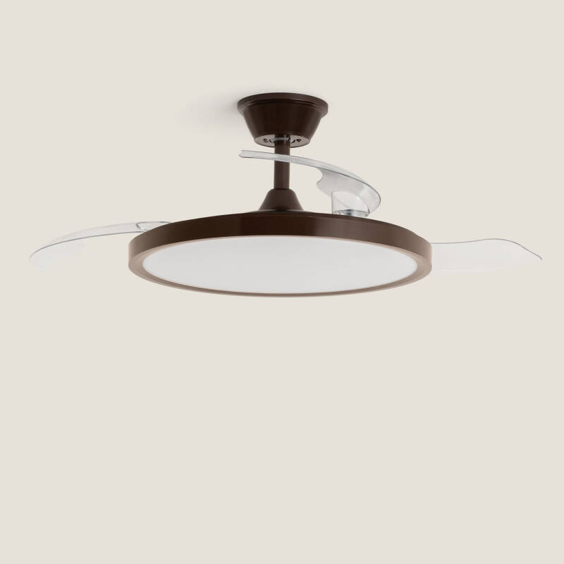 Afbeelding van Plafondventilator met verlichting, stil, DC, inklapbare bladen, Kleon