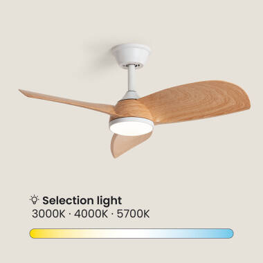 Bild von Deckenventilator mit Licht, geräuscharm, DC Poros Evo