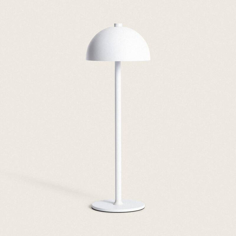 Image of Kael Portable Metal LED Table Lamp with USB Rechargeable Battery