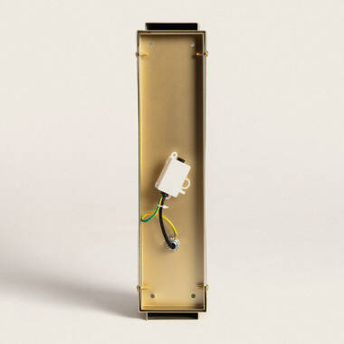 Afbeelding van Wandlamp Outdoor van Glas en Metaal Peridot