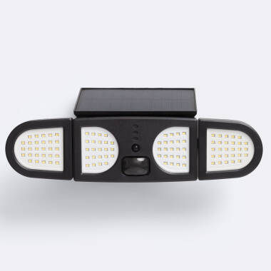 Image de Projecteur solaire LED IP 5W avec détecteur de mouvement PIR et détecteur crépusculaire 