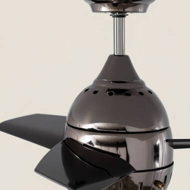 Image de Ventilateur de Plafond LED Noir 66cm Modern