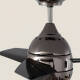 Image de Ventilateur de Plafond LED Noir 66cm Modern
